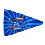 12 X 18" Sports Flag Single Reverse Knitted Polyester Pennant