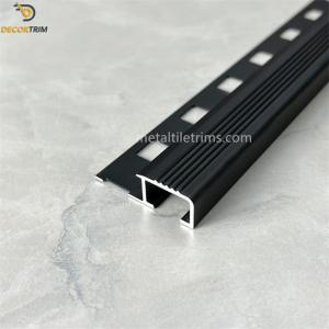Quality Strips For Tiles Stair Protection Tile Edge Metal 10.4mm×37mm Aluninmun wholesale
