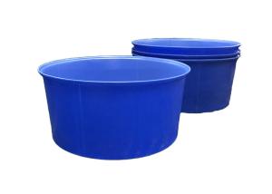 Quality Rotationally Moulded 4200 Litre Plastic Open Top Cylindrical Tank wholesale