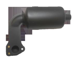 Quality Agriculture Tractor Farm Machinery Spare Parts RD140N Iron Muffler wholesale