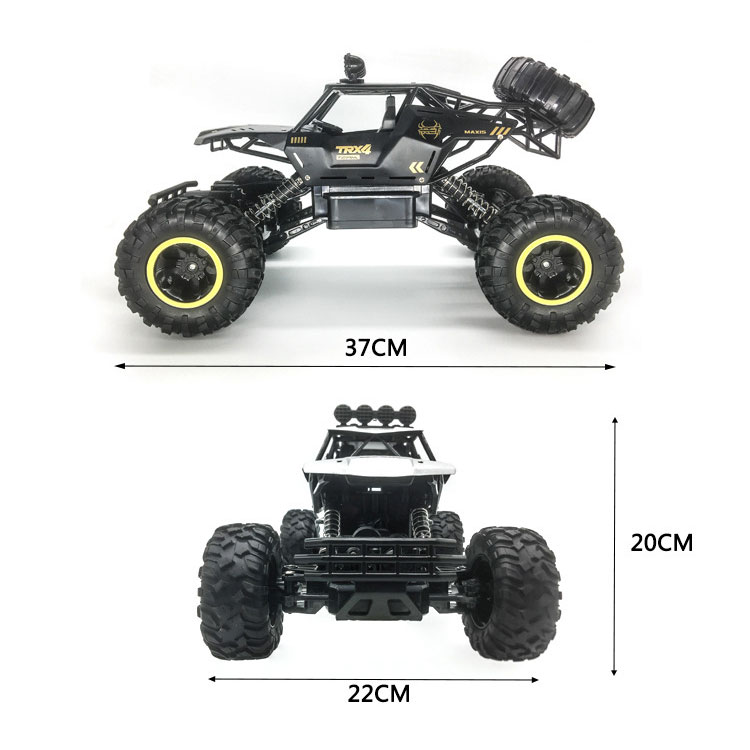 Electric RC Cars 4WD Rechargeable Off Road Rock Crawler for Children's Entertainment