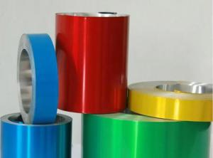 Quality Customized Ral Color Coated Aluminum Foil Cosmetic Decoration Material Aluminum Foil wholesale