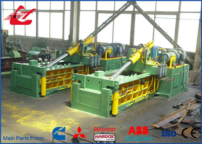 Hydraulic Scrap Metal Compactor Press Baler Machine For Aluminum Sheets CE Certification
