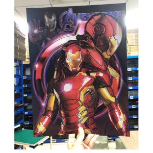 Quality Eco Friendly 3D Lenticular Poster Wall Art Flip Marvel Comics The Avengers 12&quot; X 16&quot; wholesale