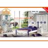 Buy cheap Hot sale environmental new cheap blue simple modern kids bedroom furniture sets from wholesalers