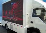 DIP346 Truck Mounted LED Screen , mobile billboard trucks Light weight