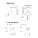 1.7A 3D Printer Motor
