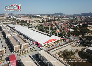 Quality Aluminum Alloy Frame Exhibition Center Tent Wind Loading 100km / Hour wholesale