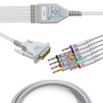 SCHILLER Patient Monitors 10 Lead ECG Cable Banana 4.0mm IEC OEM ODM ECG EKG
