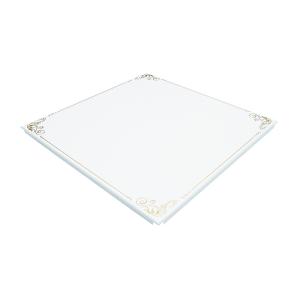 Quality Aluminum Suspended Acoustic Tile Ceiling , Metal Drop Ceiling Tiles 600x600 wholesale
