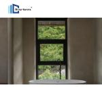 Aluminium Alloy Top Hung Window , Push Out Awning Windows For Balcony