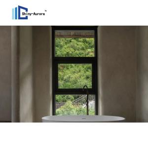 Quality Aluminium Alloy Top Hung Window , Push Out Awning Windows For Balcony wholesale