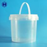 Plastic PP Clear Food Grade Bucket Strong Waterproof Heat Resistant