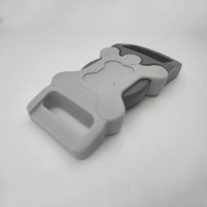 Quality Durable Grey Backpack Plastic Buckle Parachute 1/4 Inch Strap Adjuster wholesale