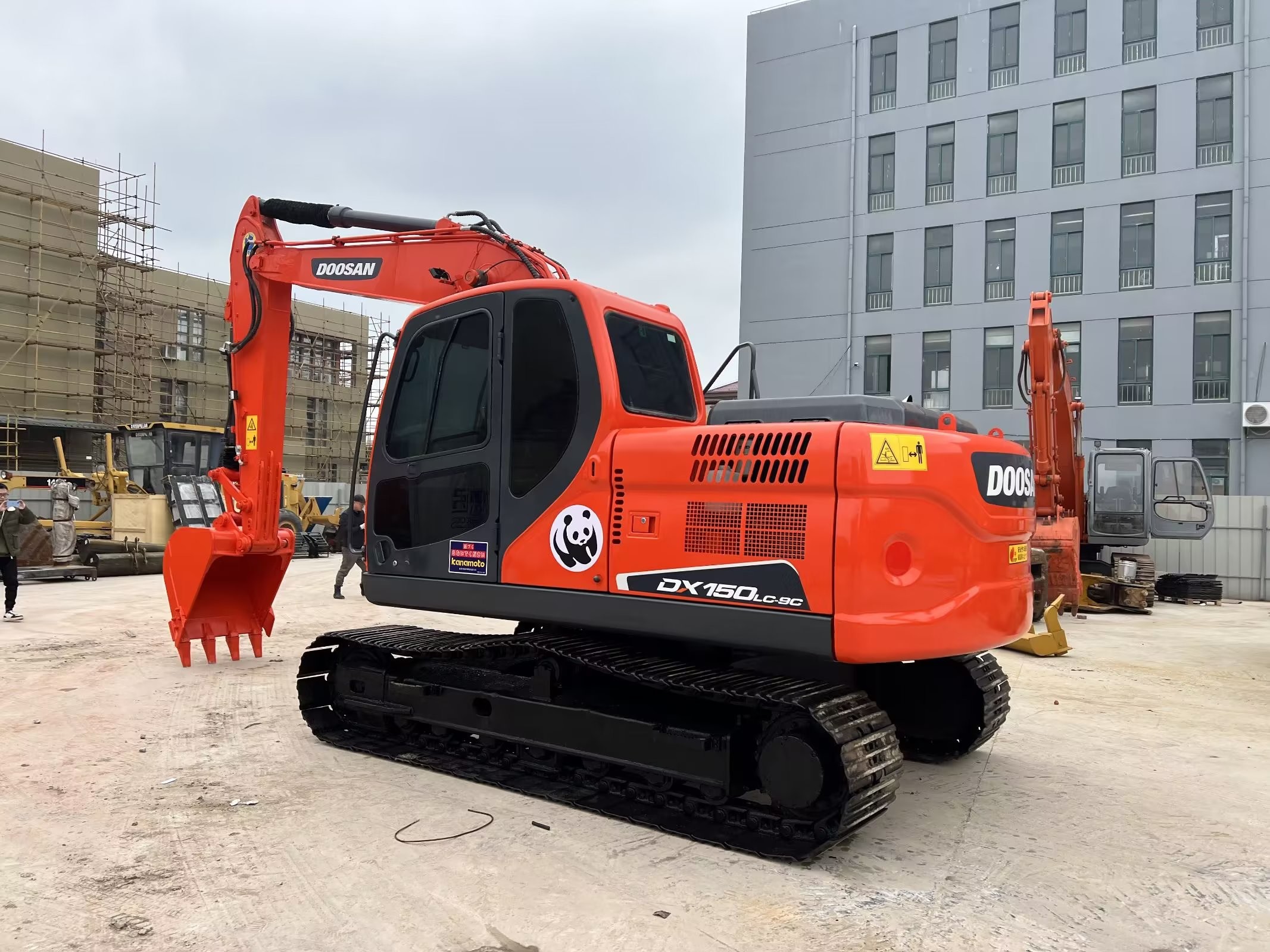 Crawler Mounted DX150-9C Used Doosan Excavator Original Korea Versatility