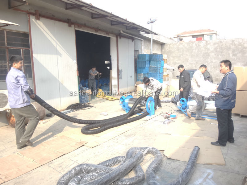 AA4C Dust Extraction Exhaust Fume Extraction Systems Weld Fume Extraction Motorized Up/Down 8M Pipe