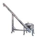 Adjustable Speed Spiral Feeder Stainless Steel Industrial Powder And Granular
