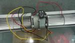 Industrial Cross Flow Fan AC 220V 760mm × 99mm × 98mm / Motor Fan For Machinery