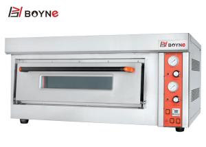 Quality Commercial Pizza Oven 20~500°C one Deck Durable Stainless Steel Gas Bakery Ovens wholesale