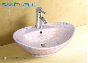 Quality Bathroom Ceramic Artistic Basin Face Sink Waterproof China CUPC 590*390*215 mm wholesale