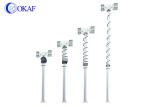 Aluminum Alloy Vehicle Mounted Mast Mobile Pneumatic Light Tower For Fire Truck