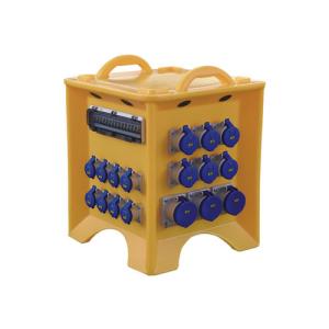 Quality 32A Low Voltage Waterproof Stage Power Distribution Box IEC Standard wholesale