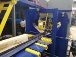 Twin Vertical Band Saw Machine / Industrial Equipment Log Twin Vertical Band Saw