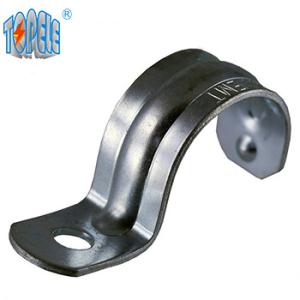 Quality 1 Inch Emt Mini Conduit Strap Zinc Plated Steel wholesale