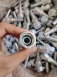 Different Raw Material Carbon Steel Threaded Bsp Hydraulic Hose Fittings