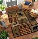 North European Ancient Crystal Velvet Floor Carpets For Sofa Bedroom And Living