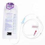 1200ML Enteral Delivery Gravity Bag Set, Disposable Enteral Nutrition Bag,