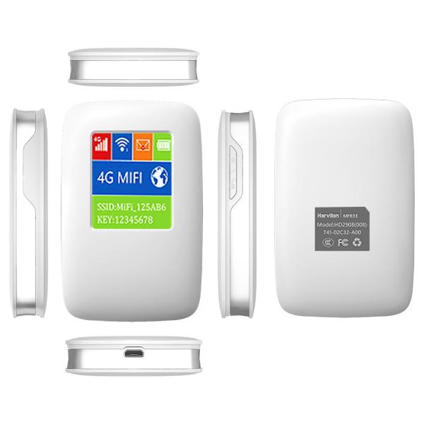 3G 2G 4G Lte MiFi Router With SIM Card Slot For Travel , Pocket Wifi Modem