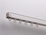 Easy Install curtain track gliders sliding curtain tiebacks magnetic