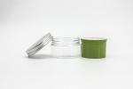 Plastic Double Wall Layers 60ml Face Sleeping Hair Cream Jar