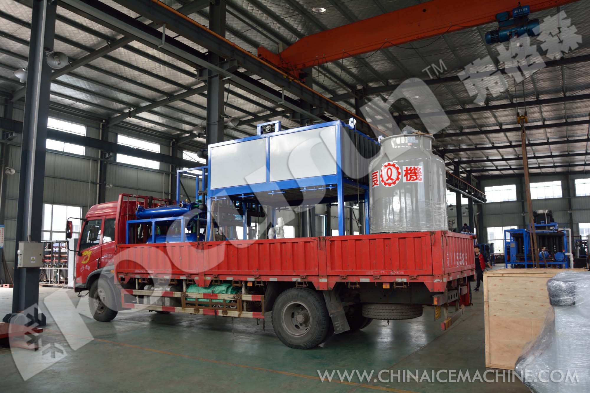 1460 KG Advert Direct Sale of 2T Direct Refrigeration Block Ice Machine for Products