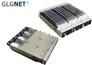 Quality 100G Ethernet SFP Cage Assembly 3 Port In 1 Row Low Power Consumption wholesale