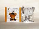 Arab high-grade fine silver goblet square Sugar Bowl