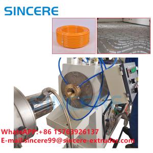 Quality PERT Floor Heating Plastic Pipe Extrusion Line Corrugated Tube Machine wholesale