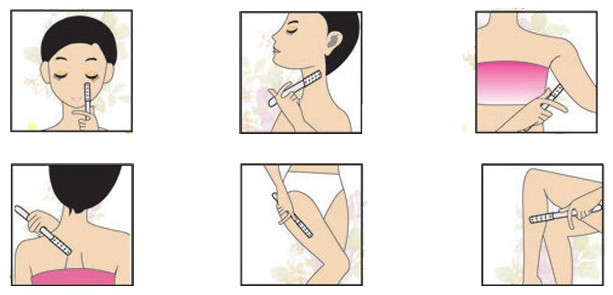 Germanium Face Facial Roller Beauty Roller Massager