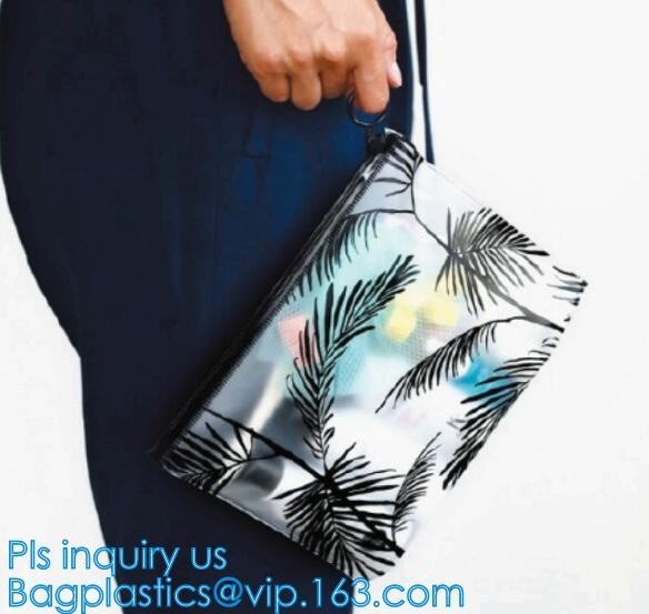 underwear packing slider zipper bags with hanger, Cosmetic k clear bubble bags, Manufacturer Clear Vinyl Slider Ba
