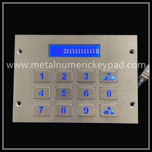 Quality Digital Illuminated Led Display Stainless Steel Keypad 304 Grade Usb wholesale