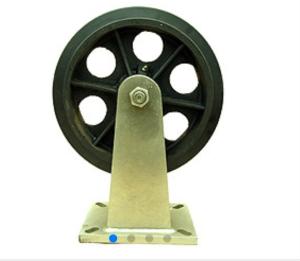 Quality 1500 Pound Heavy Duty PU Wheels 8 Inch Polyurethane Castor Wheel wholesale