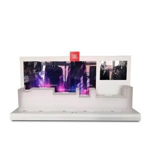 Quality Acrylic Audio Speaker Display Stands Detachable Thickened Durable wholesale