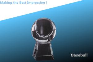 Quality crystal baseball/crystal awards/sport award wholesale