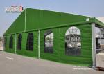 Aluminum 15 x 35 Green Color Military Temporary Aircraft Hangar Portable With