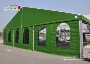 Quality Aluminum 15 x 35 Green Color Military Temporary Aircraft Hangar Portable With Sandwich Walling For Sale wholesale