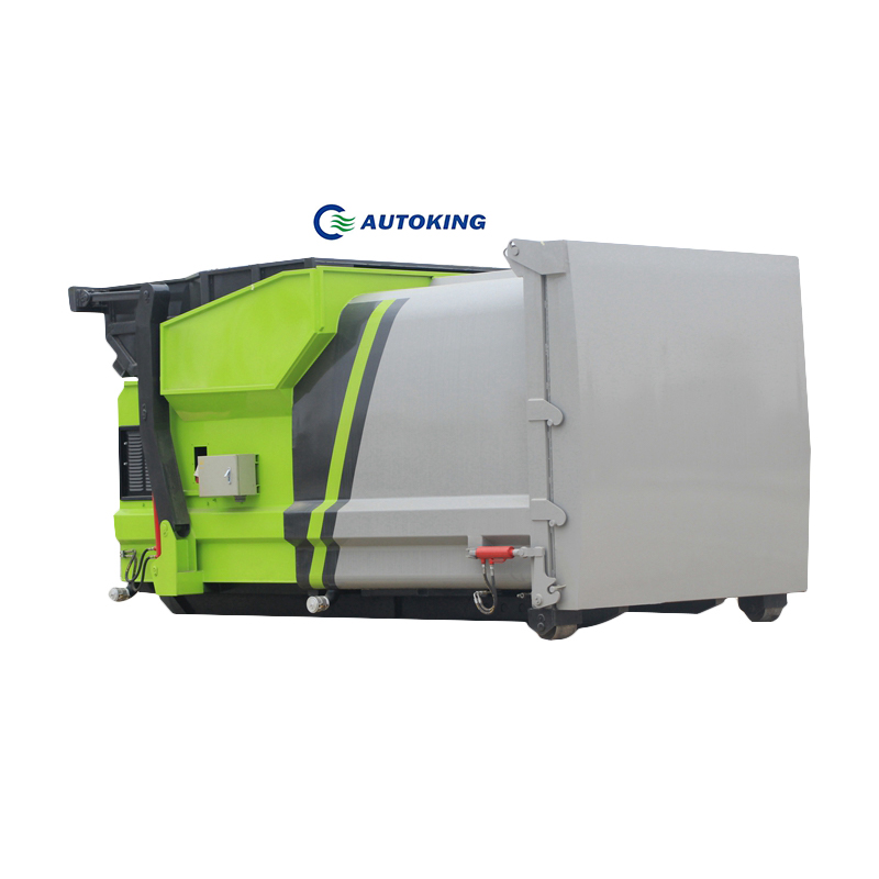 Environmentally Friendly Mobile Garbage Truck Recycling Equipment Compression Machine for Waste Treatment