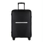 Lightweight Black PP 3pieces Business Travel Suitcase