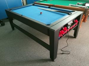 Quality Supplier 7FT Swivel Table Multi-Game Table 2 In 1 Pool Table And Air Hockey wholesale