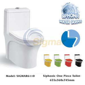 Quality SIGMAR6110 Best Suppilers Cheap One Piece Toilet WC Toilet Price Of Toilet Bowl wholesale
